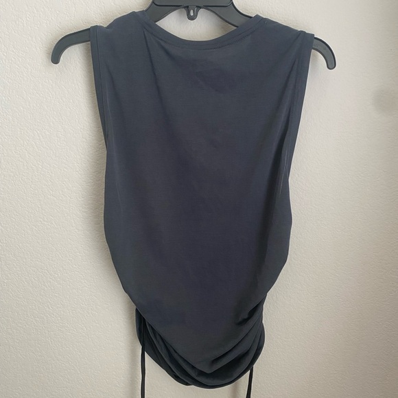 Alice + Olivia Chrissy Ruched Tank - Picture 8 of 8